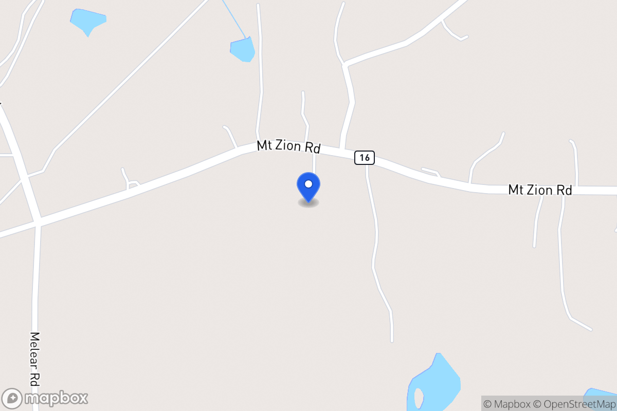 Map of 6082 Mt Zion Rd
