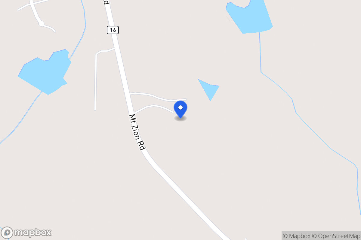 Map of 5405 Mt Zion Rd