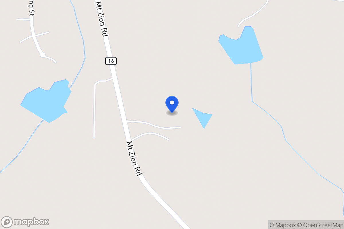 Map of 5445 Mt Zion Rd