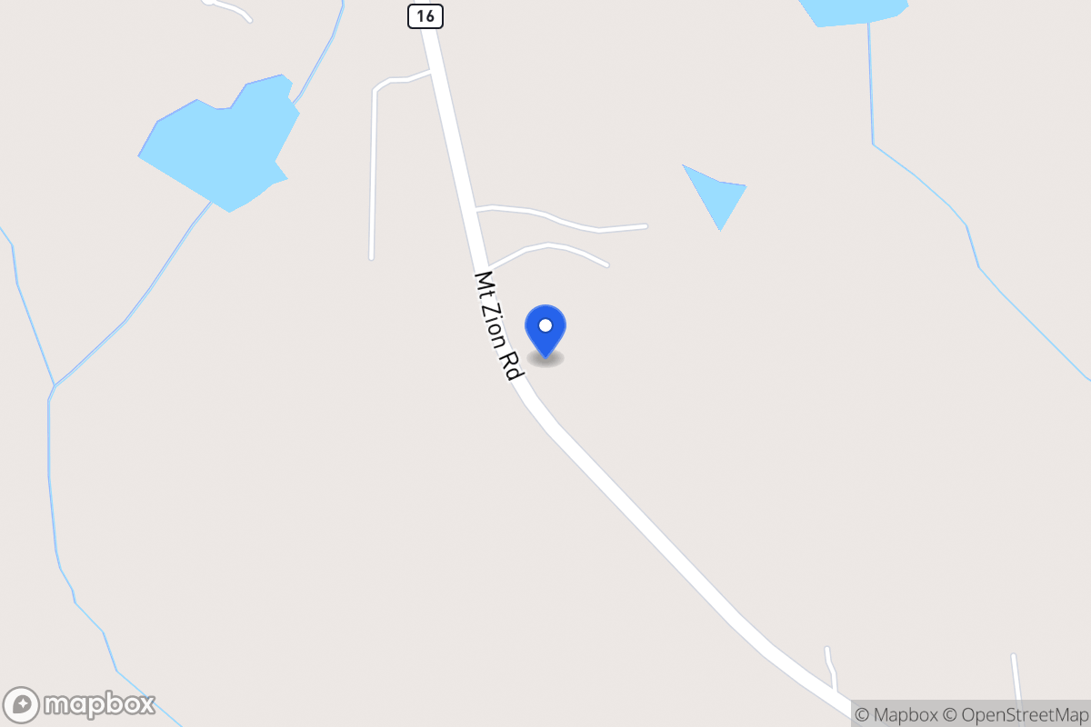 Map of 5415 Mt Zion Rd