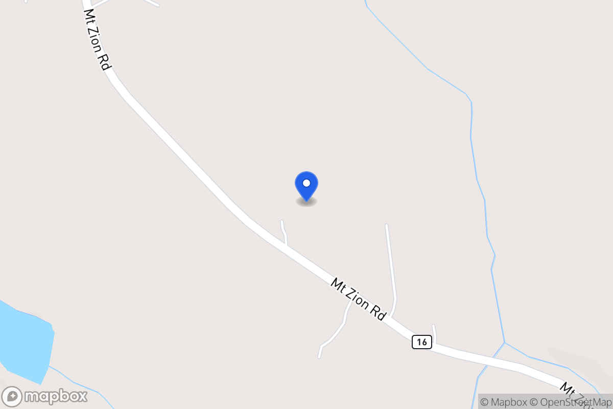 Map of 5215 Mt Zion Rd