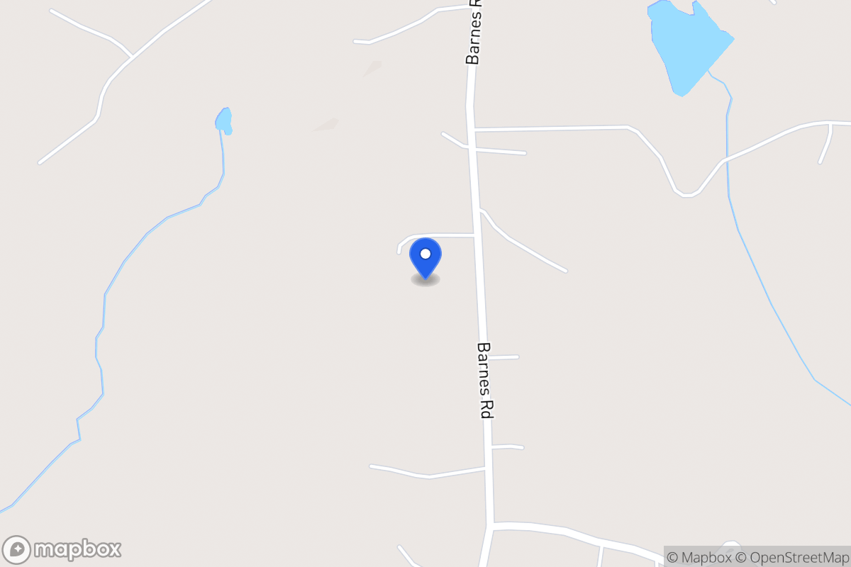 Map of 923 Barnes Rd