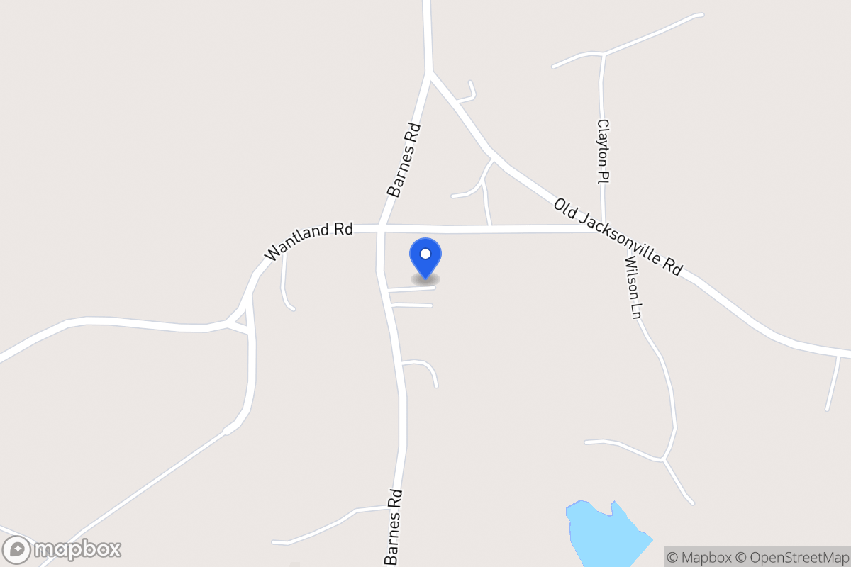 Map of 706 Barnes Rd
