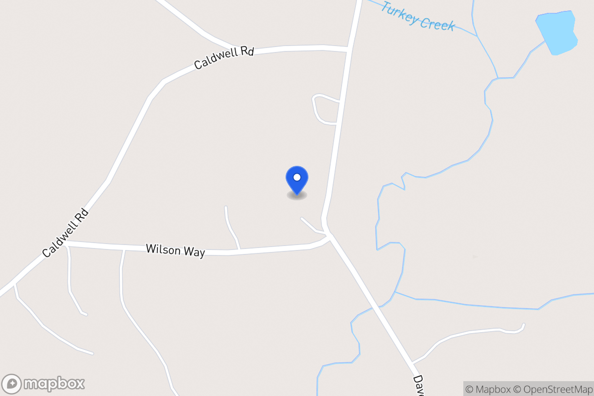 Map of 1350 Davenport Mill Rd