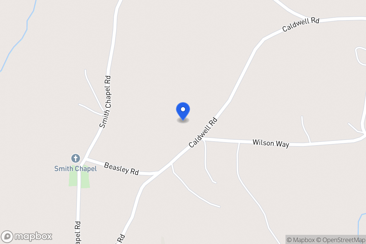 Map of 310 Caldwell Rd