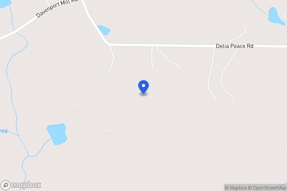 Map of 306 Delia Pease Rd