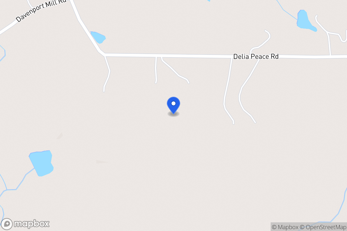 Map of 268 Delia Pease Rd