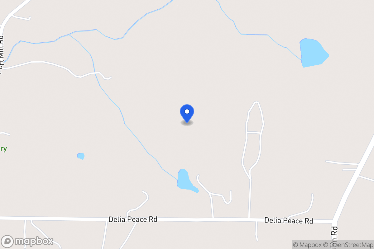 Map of Delia Pease Rd
