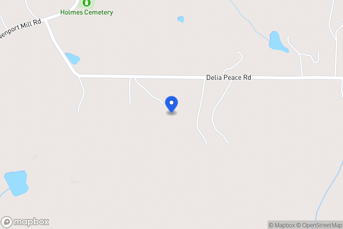 Map of 254 Delia Pease Rd