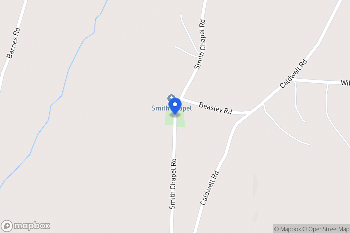 Map of Smith Chapel Rd