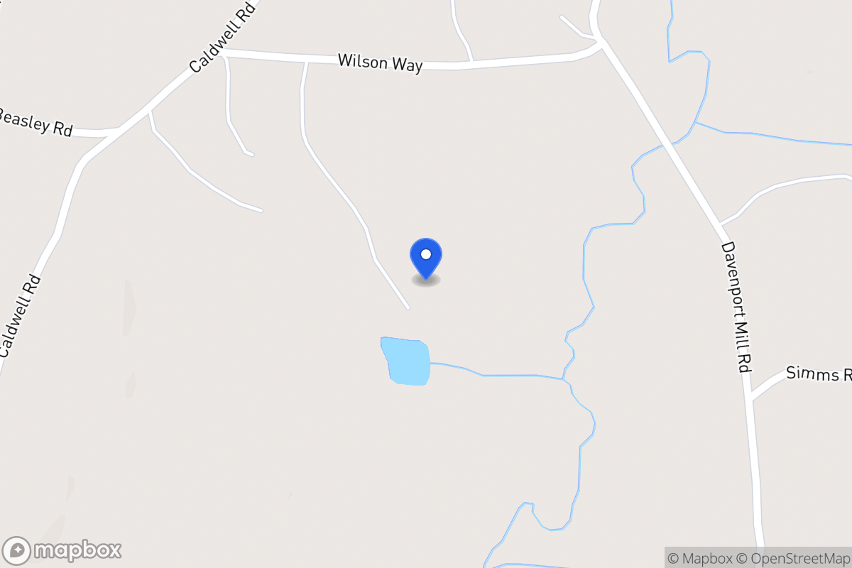 Map of Wilson Way