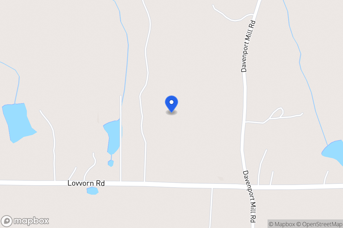 Map of Lovvorn Rd