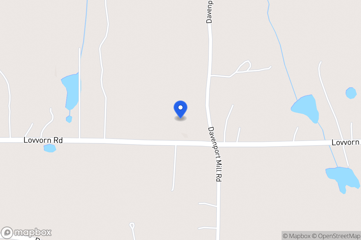 Map of 670 Davenport Mill Rd