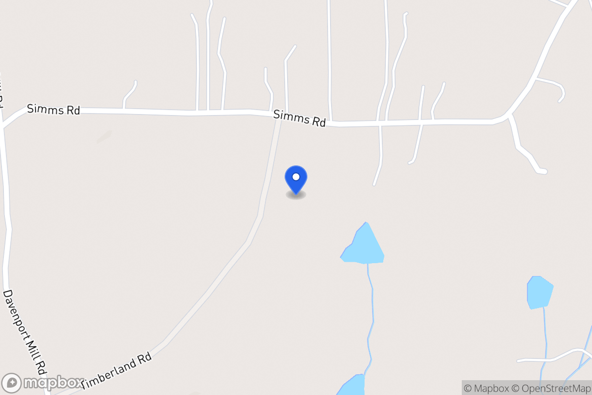 Map of 235 Simms Rd
