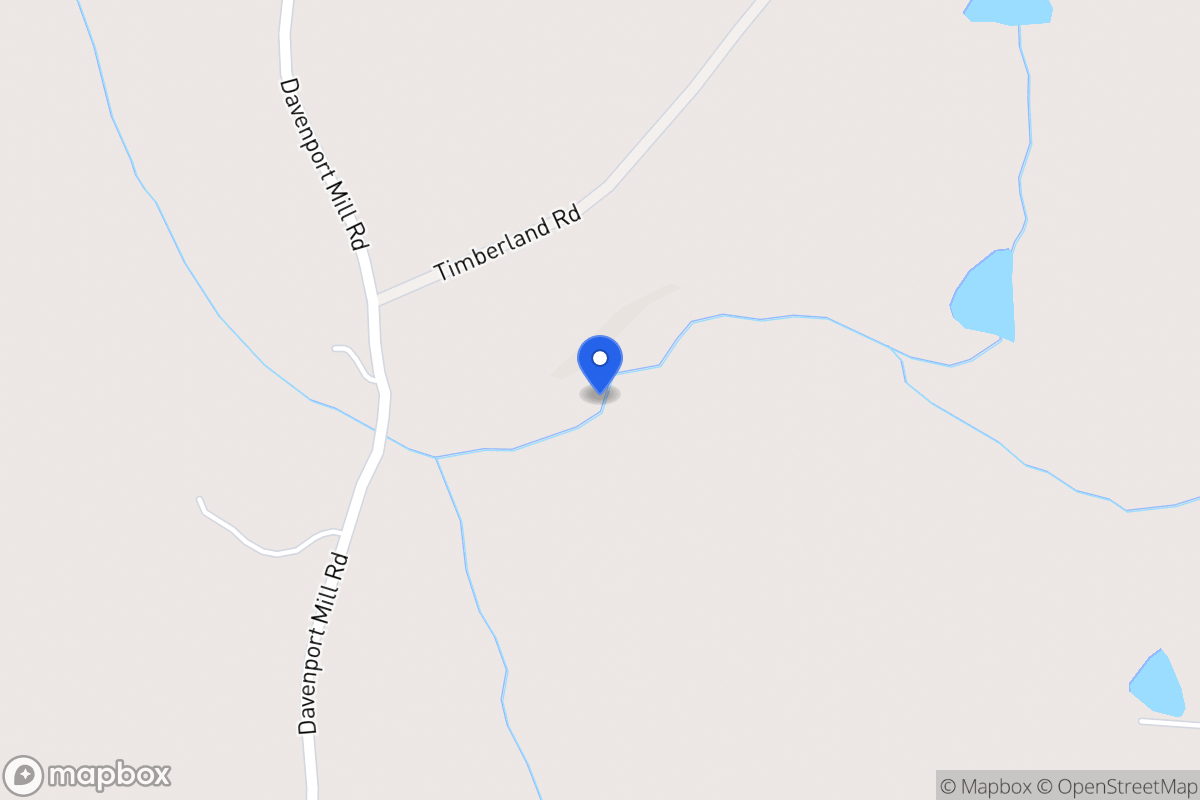Map of Davenport Mill Rd