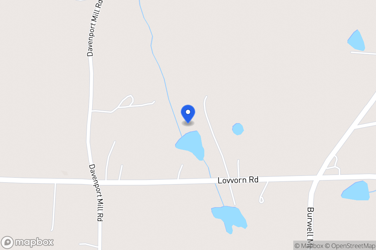 Map of 4031 Lovvorn Rd