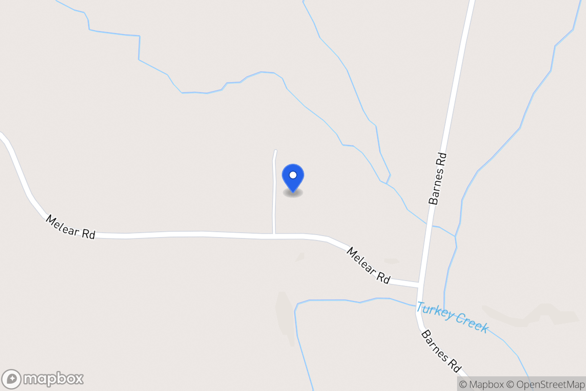 Map of 2292 Melear Rd