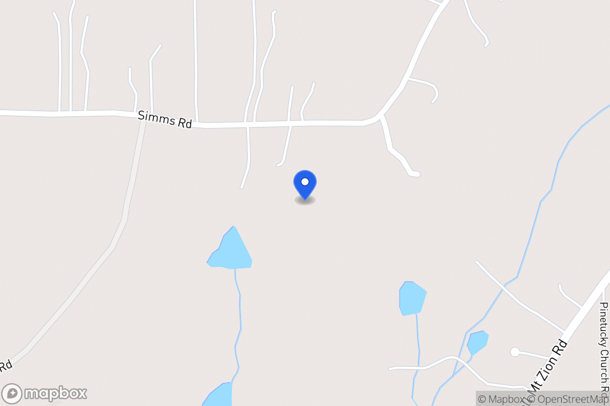 Map of 283 Simms Rd