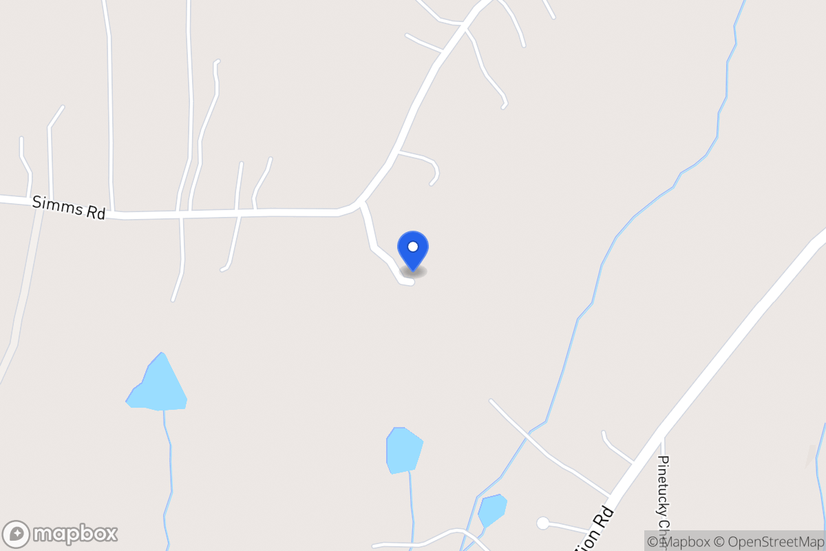 Map of 335 Simms Rd
