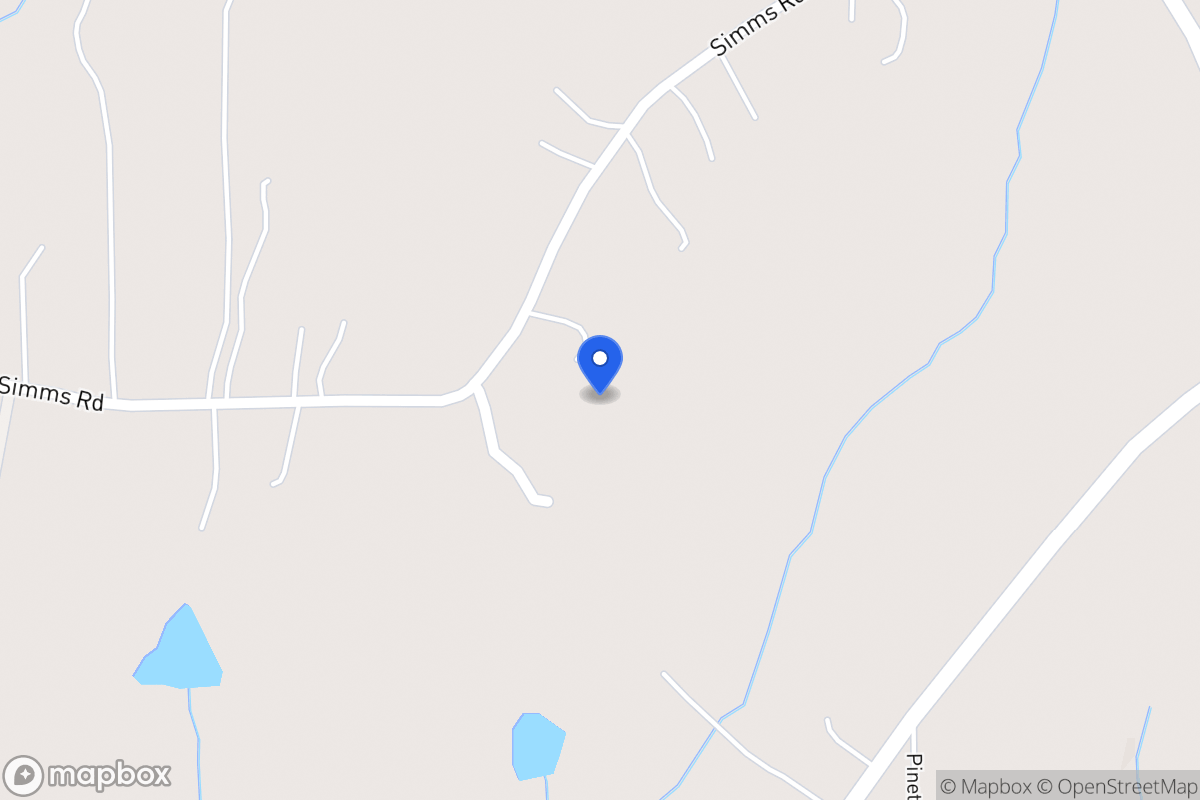 Map of 347 Simms Rd