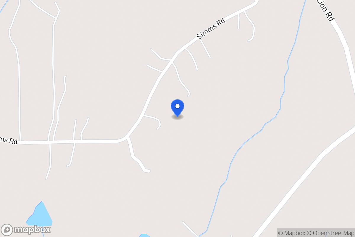 Map of 361 Simms Rd