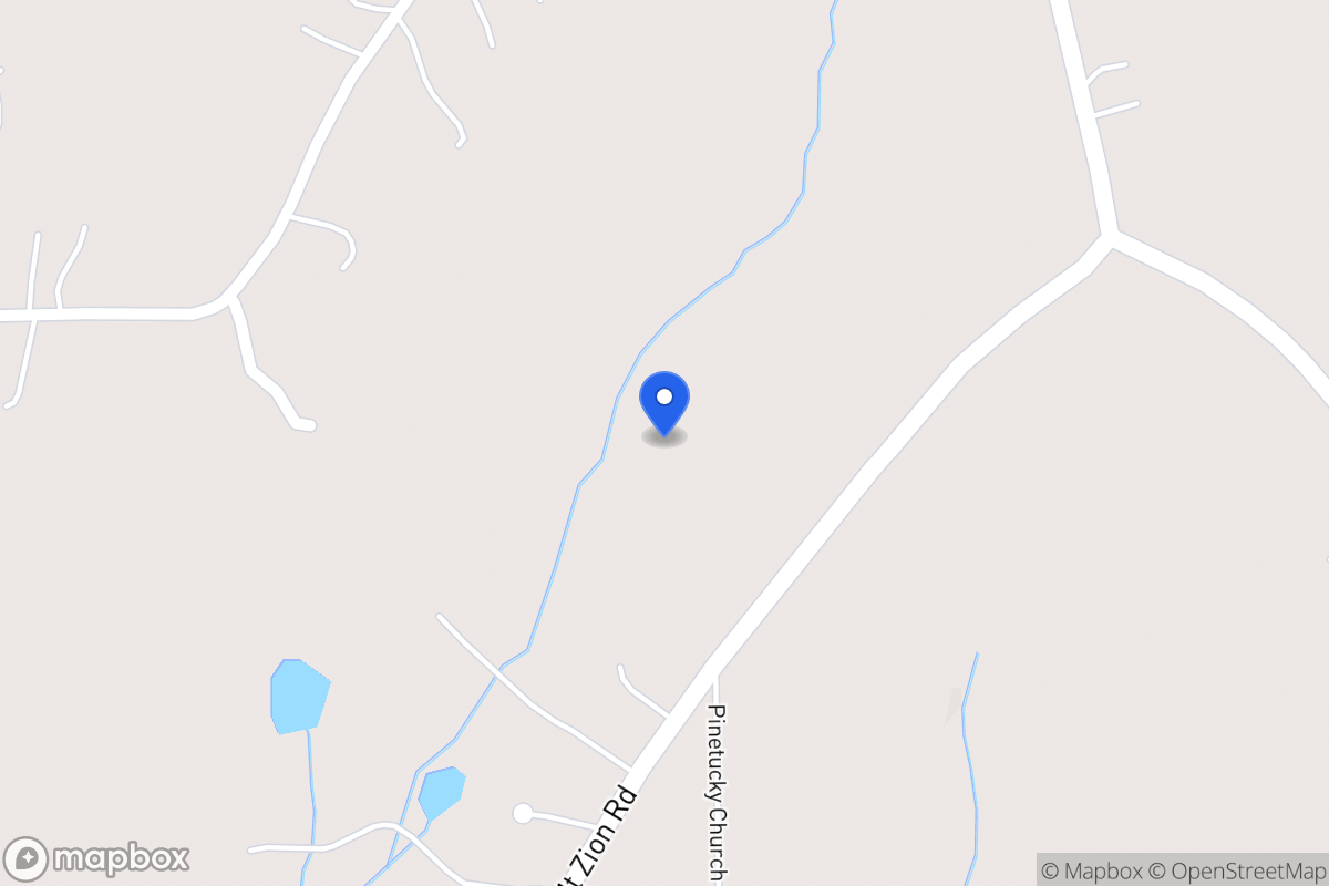 Map of 1094 Burwell Mt Zion Rd