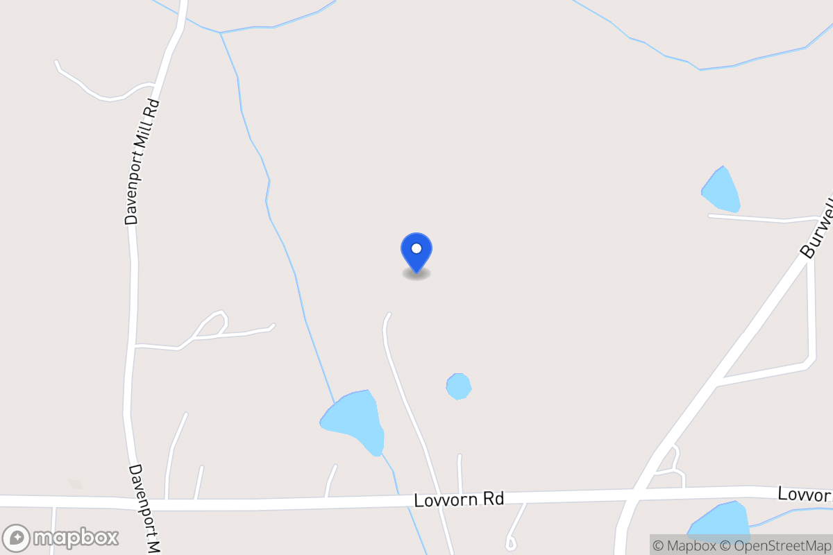 Map of 4005 Lovvorn Rd