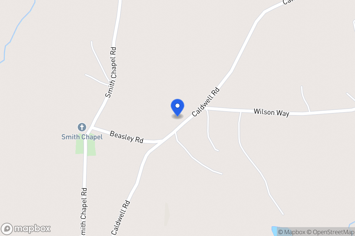 Map of 254 Caldwell Rd