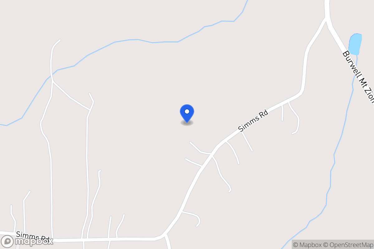 Map of 380 Simms Rd