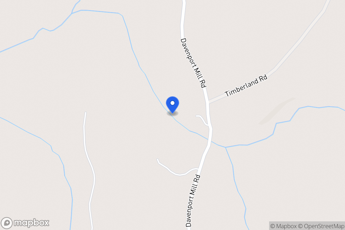 Map of 930 Davenport Mill Rd
