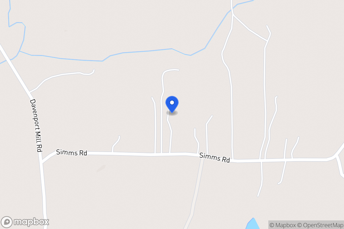 Map of 190 Simms Rd