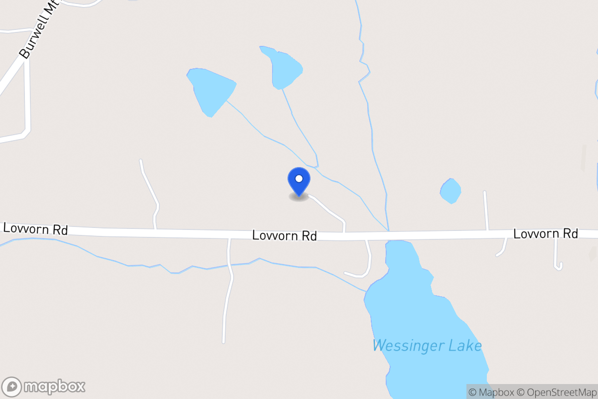Map of 3623 Lovvorn Rd