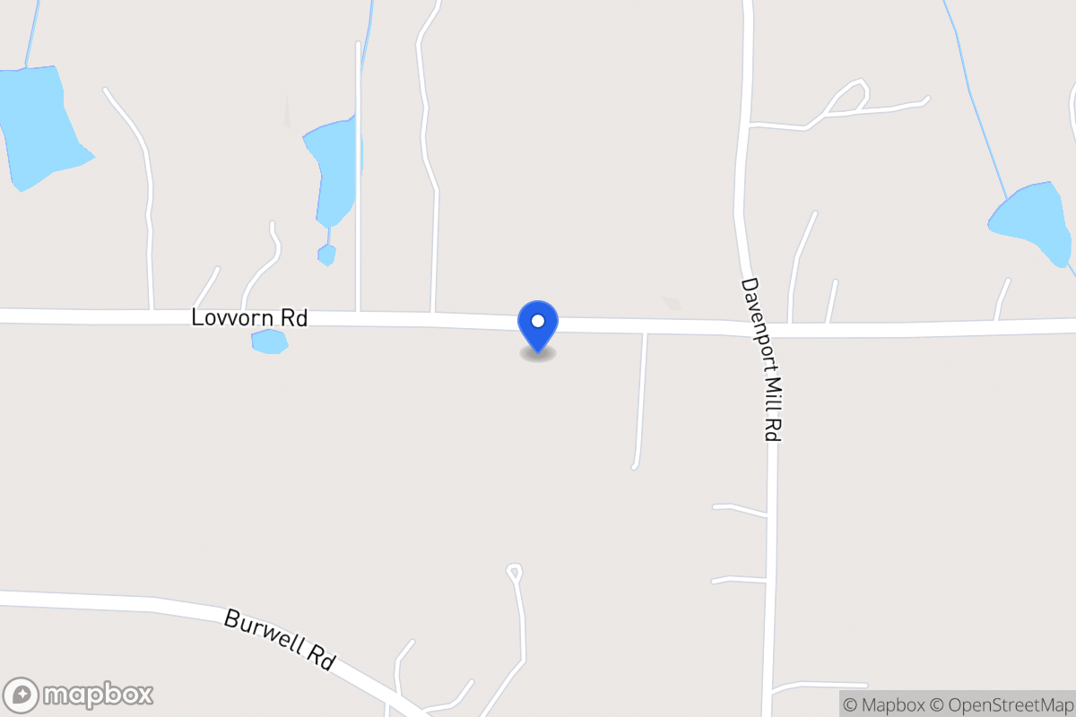 Map of 4142 Lovvorn Rd