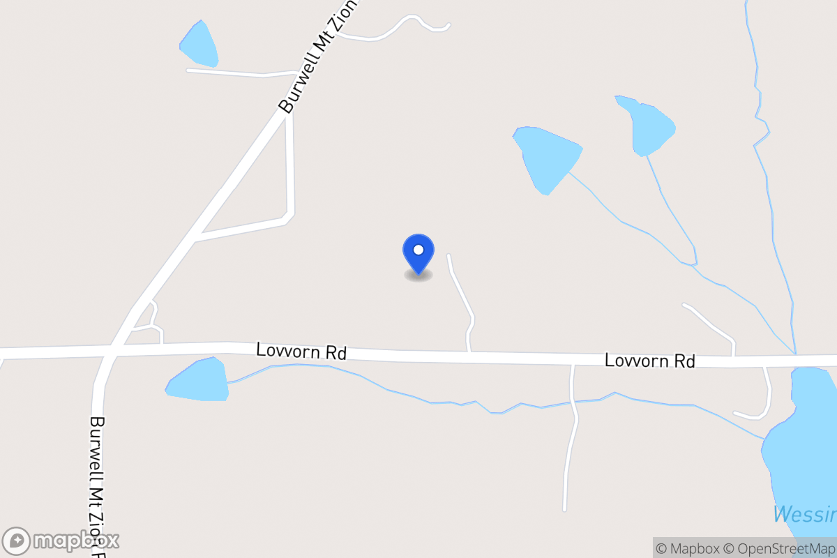 Map of 3699 Lovvorn Rd