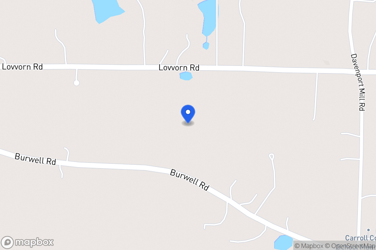 Map of 2127 Burwell Rd