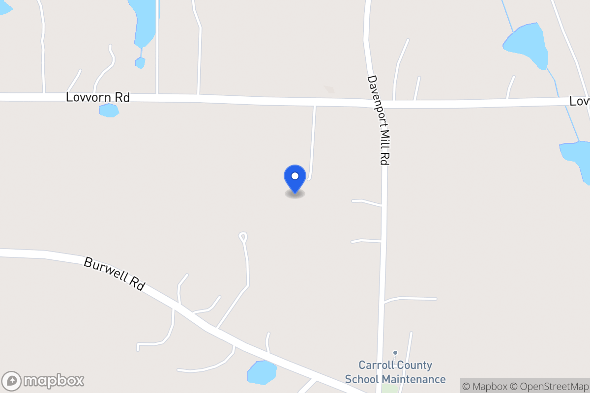 Map of 4140 Lovvorn Rd