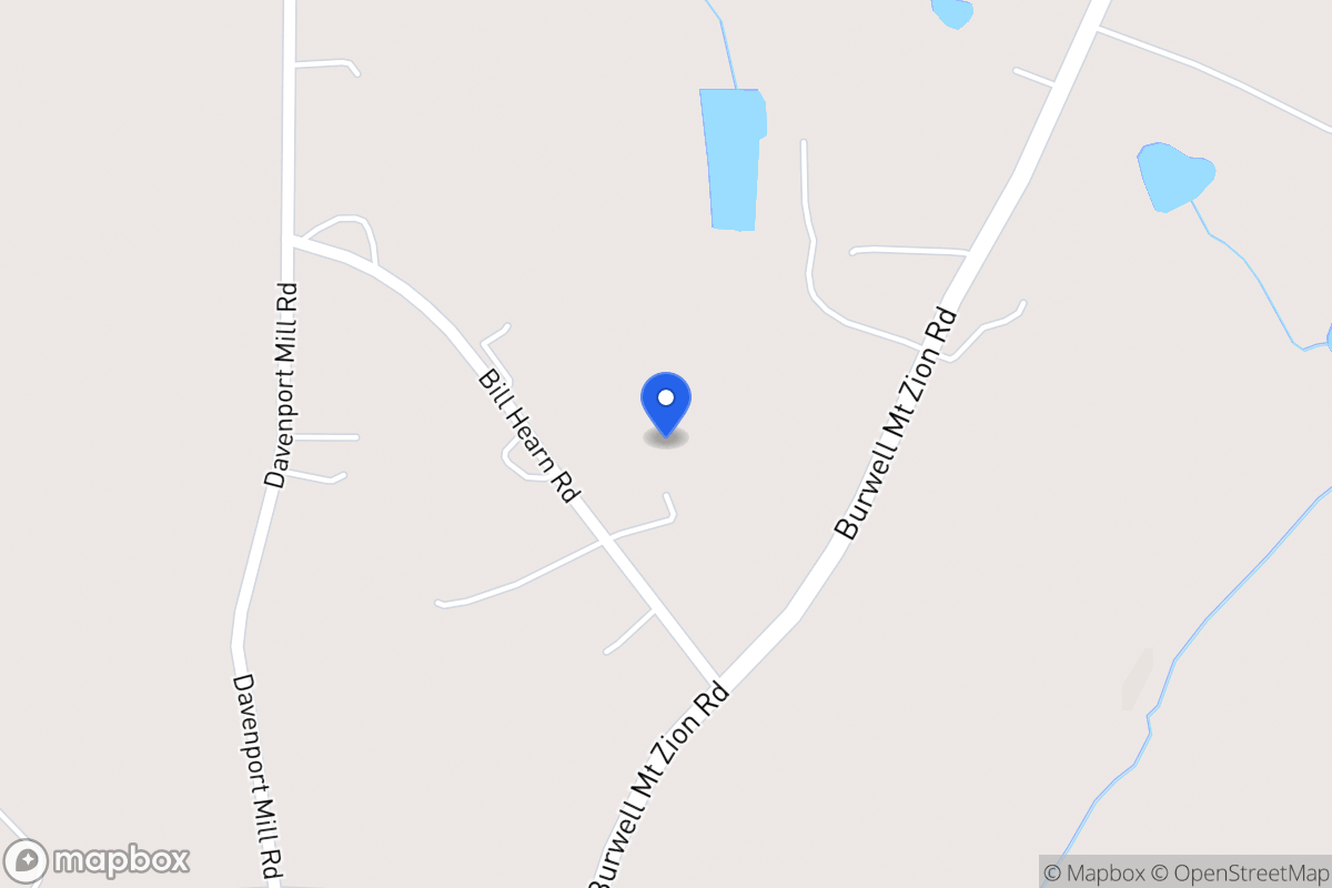 Map of 118 Bill Hearn Rd