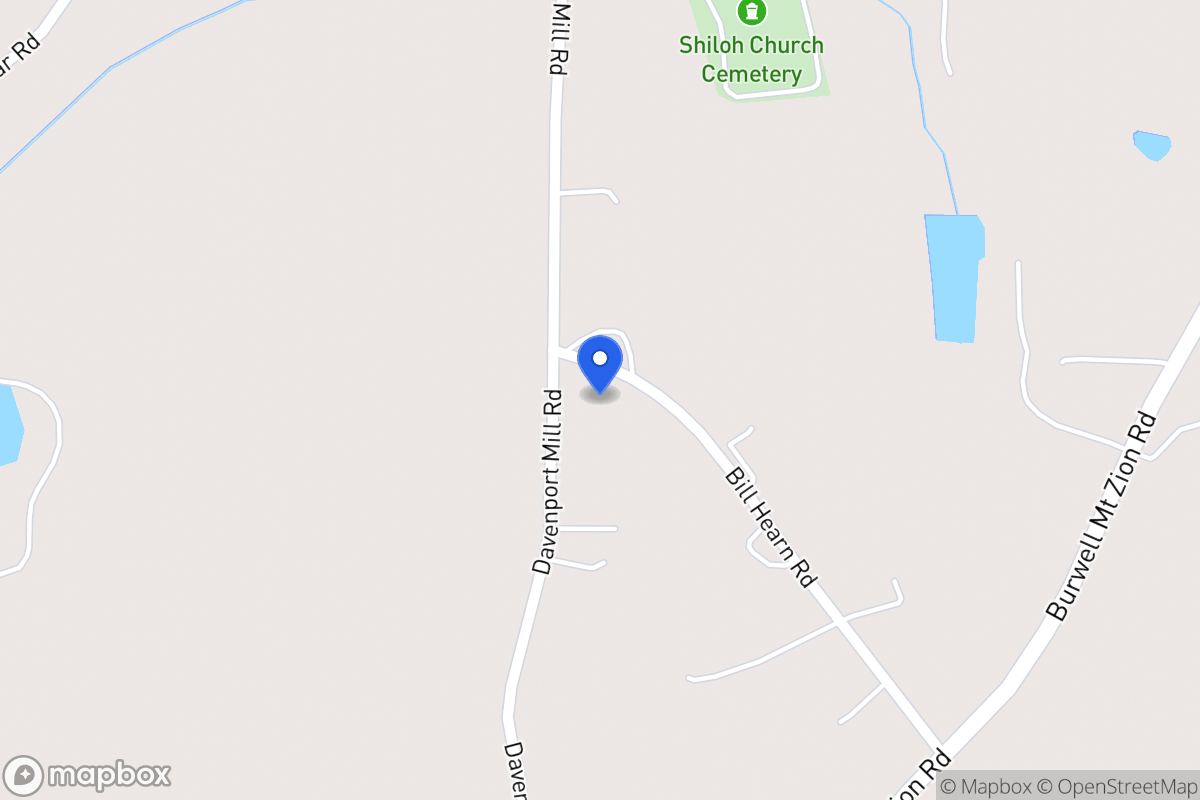 Map of 7 Bill Hearn Rd