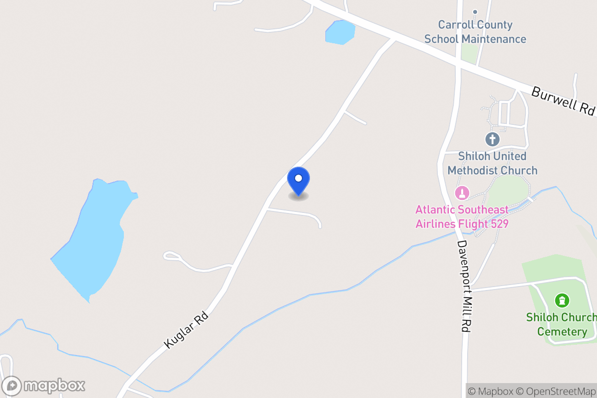 Map of 575 Kuglar Rd