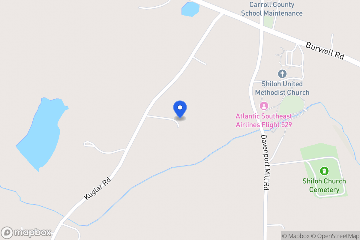 Map of 571 Kuglar Rd