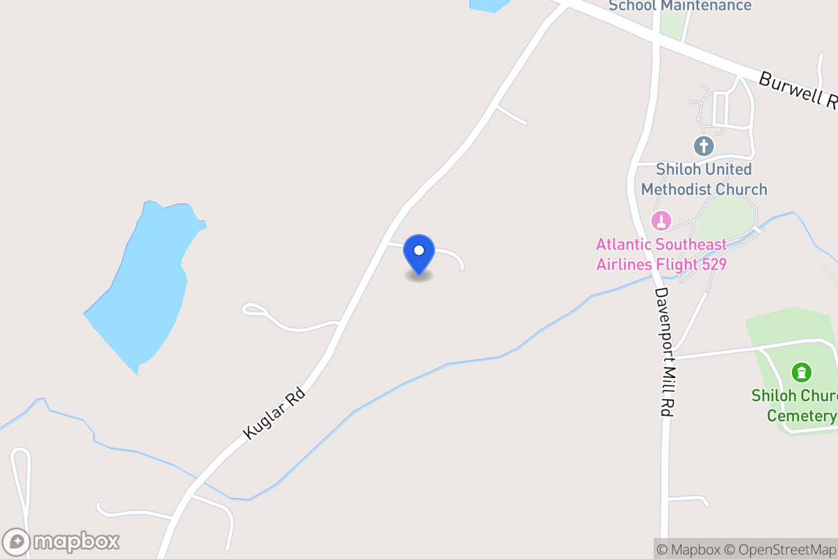 Map of 547 Kuglar Rd