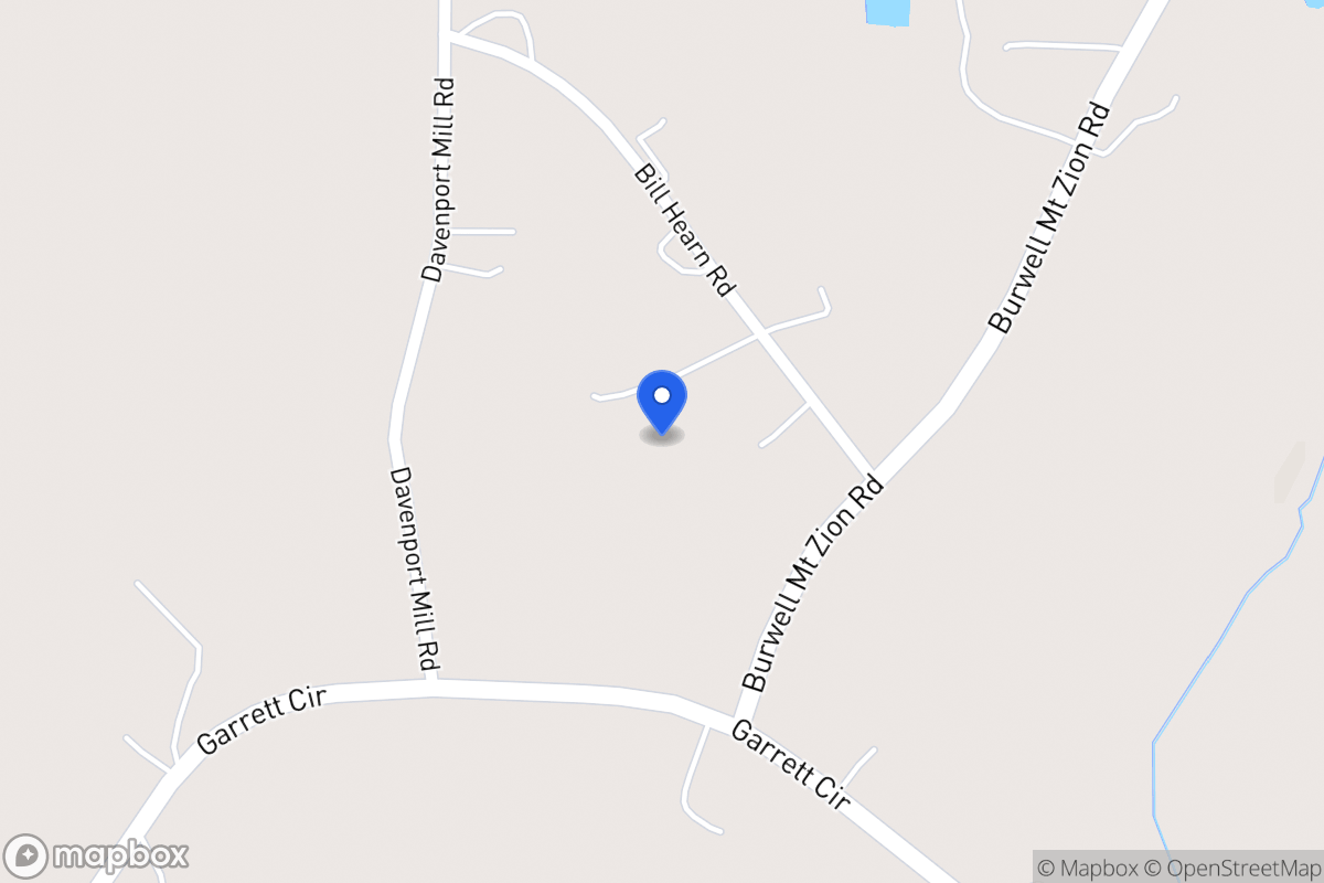 Map of 141 Bill Hearn Rd