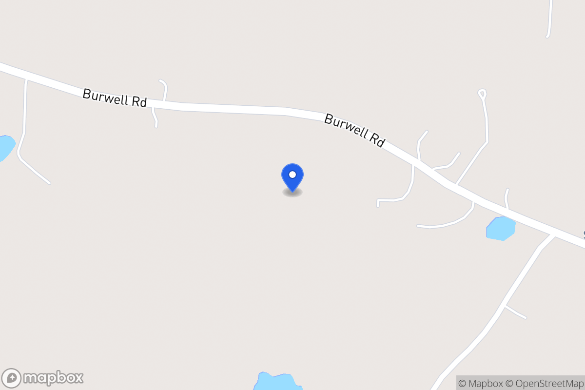 Map of 2152 Burwell Rd