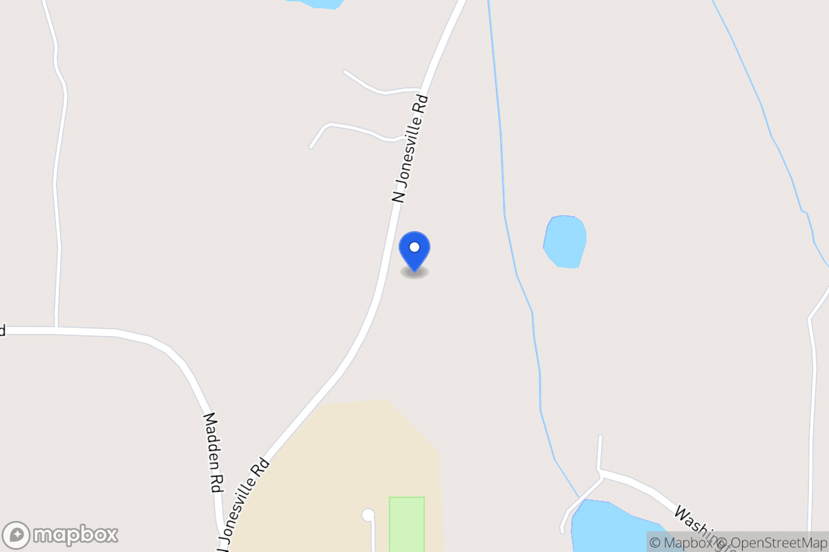 Map of 345 N Jonesville Rd
