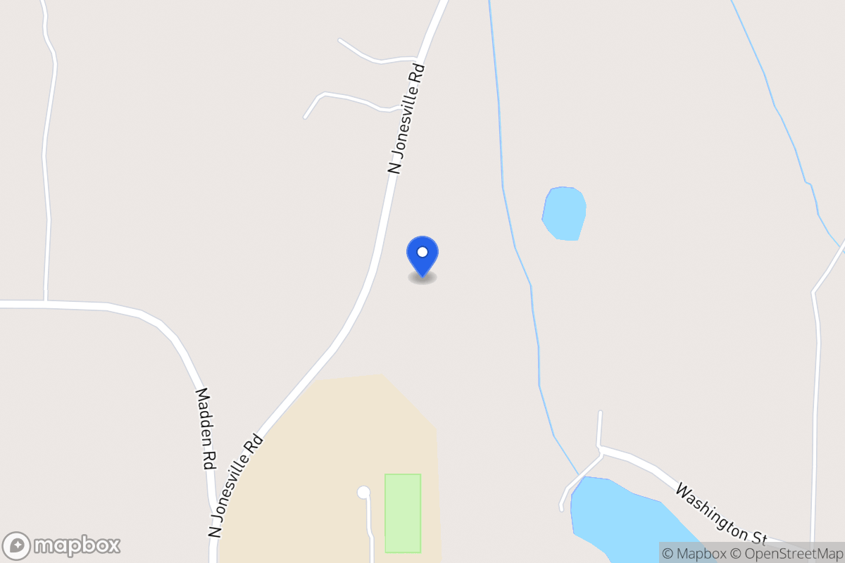Map of 325 N Jonesville Rd