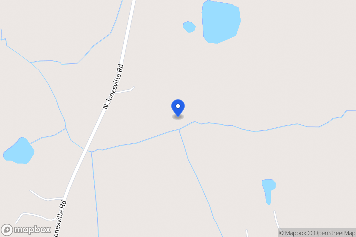 Map of 575 N Jonesville Rd