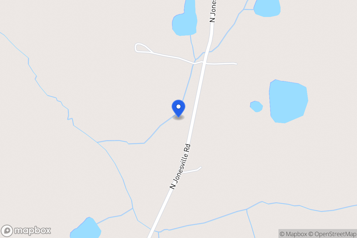 Map of 610 N Jonesville Rd