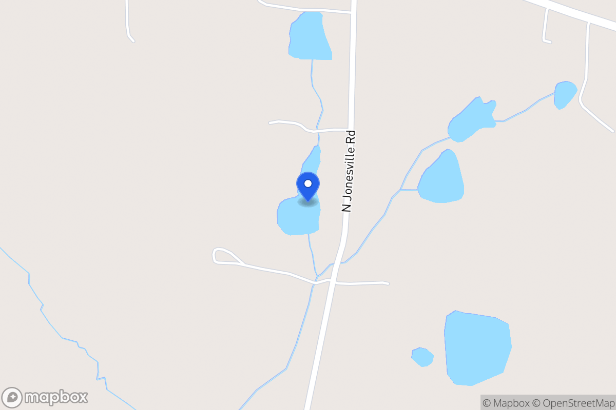 Map of 736 N Jonesville Rd