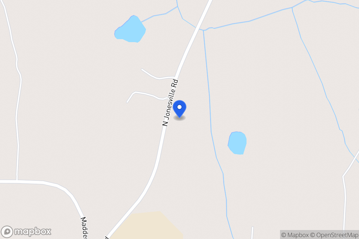 Map of 385 N Jonesville Rd