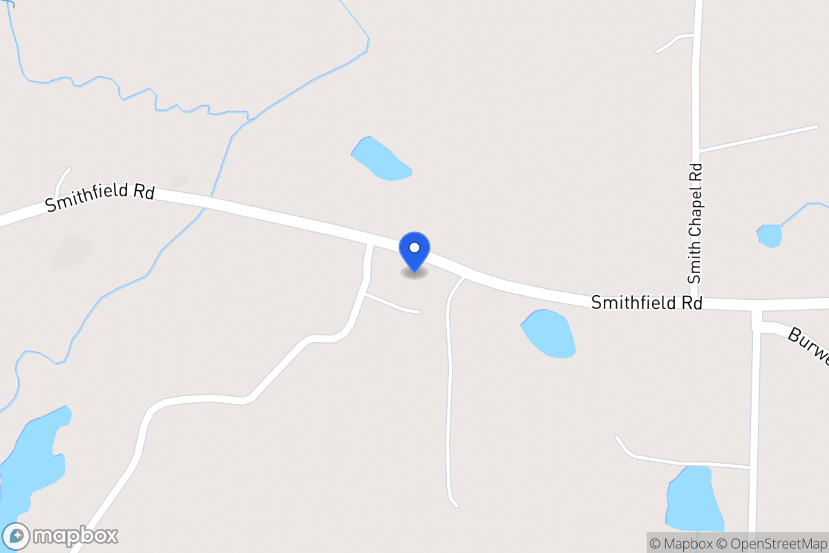 Map of 4858 Smithfield Rd